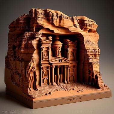 3D model Ghat in Libya (STL)